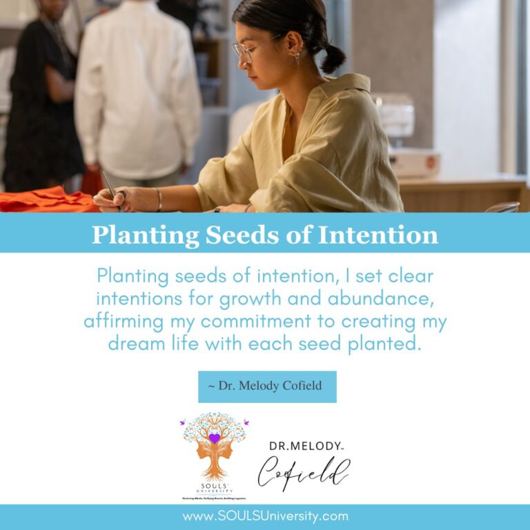Planting Seed of Intention