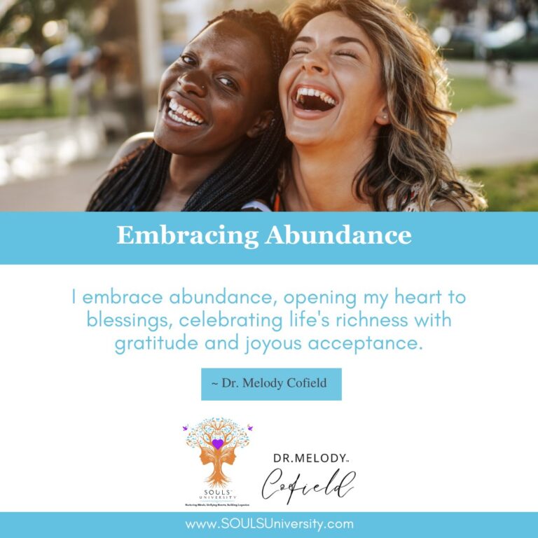 Embracing Abundance
